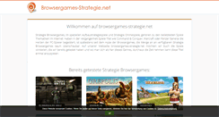 Desktop Screenshot of browsergames-strategie.net